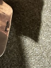 Vtg Old West Fred Harvey Era NAVAJO TURQUOISE Repousse/Stamped Sterling CUFF - Additional view 13