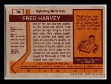 1973-74 Topps #78 Fred Harvey - Additional view 1