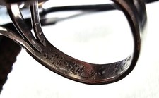 Agate Petrified Wood Sterling Silver Ring Sz 6.75 Fred Harvey Era SW Navajo Styl - Additional view 13