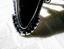 Agate Petrified Wood Sterling Silver Ring Sz 6.75 Fred Harvey Era SW Navajo Styl - Additional view 4