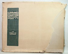 Grand Canyon NP in Photo Gravure Fred Harvey Photographer El Tovar Studio B&W - Additional view 4