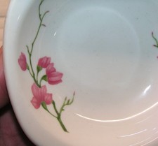 Fred Harvey Railroad China Berry Bowl / Fruit Cup in the Trend Pattern - Additional view 2
