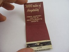 Vintage Matchbook: Fred Harvey  - Additional view 2