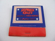 Vintage Matchbook: Shipwreck Kelly's Fred Harvey