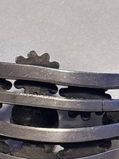 1900s Fred Harvey era Dome sterling cuff bracelet southwestern Native American - Additional view 2