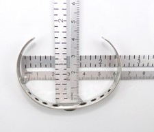 Native American Sterling Silver Green Turquoise Fred Harvey Cuff Bracelet LNH2 - Additional view 3