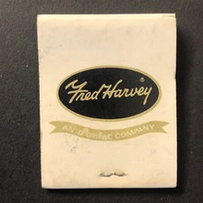 Fred Harvey Restaurants - Near Full (-2) Matchbook c1960's -73 - Additional view 1