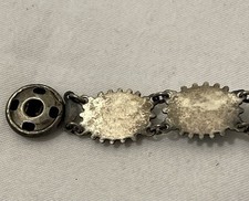 Fred Harvey Era 1940s Link Turquoise Bracelet, Brooch And Earrings. Nice Set! - Additional view 9