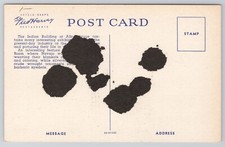 Workroom Fred Harvey Indian Building Albuquerque New Mexico NM 1930s Postcard - Additional view 1