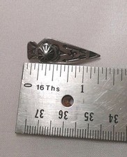 Navajo Indian Fred Harvey Era? Sterling Silver Whirling Logs Design Arrow Pin - Additional view 6