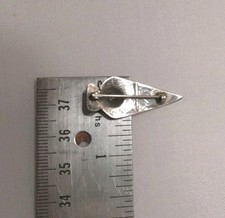 Navajo Indian Fred Harvey Era? Sterling Silver Whirling Logs Design Arrow Pin - Additional view 7