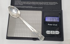 Navajo Indian Fred Harvey Era Sterling Silver  Thunderbird Arrow Stamped Spoon - Additional view 1