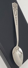 Navajo Indian Fred Harvey Era Sterling Silver Thunderbird Arrow Stamped Spoon