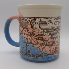 Fred Harvey Grand Canyon Mug Vintage Etched Souvenir Grand Canyon, Arizona Mug - Additional view 4