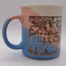 Fred Harvey Grand Canyon Mug Vintage Etched Souvenir Grand Canyon, Arizona Mug - Additional view 5