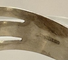 Fred Harvey Era Navajo Sterling Turquoise THUNDERBIRD ARROWHEAD Cuff Bracelet - Additional view 1