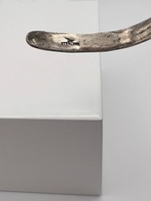 Vintage 1930s Fred Harvey Era Turquoise Silver Native American Cuff Bracelet - Additional view 3