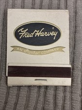 Vintage Fred Harvey Matchbook Collectible