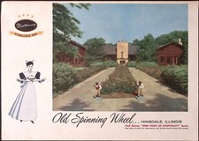 1956 Old Spinning Wheel Restaurant Fred Harvey 3000 Miles of Hospitality