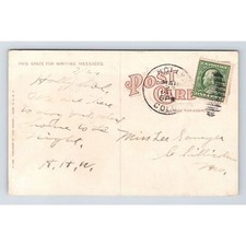 Antique Fred Harvey Postcard Syracuse Kansas The Sequoyah New Santa Fe Hotel - Additional view 1