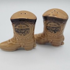 Fred Harvey - Grand Canyon - Cowboy Boots Salt & Pepper