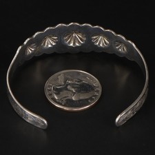 VTG Sterling Silver - NAVAJO Fred Harvey Era Dome Stamped 6