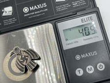 Vintage Navajo Whirling Log Thunderbird Fred Harvey Era Silver Pin Brooch 925 - Additional view 3