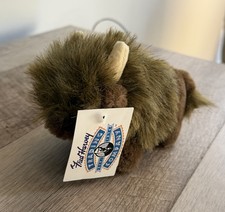 Vintage 94 Fred Harvey Trading Buffalo Bison Plush Stuffed Buffalo Trace Native
