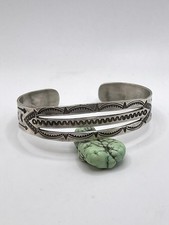 3 Row FRED HARVEY ERA Navajo WHIRLING LOGS Sterling Bracelet 6.5” Native Made