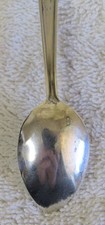 Navajo Indian Fred Harvey Sterling Silver Turquoise Bell Trading Souvenir Spoon - Additional view 5