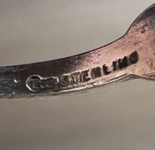 Vintage Fred Harvey Sterling Silver Turquoise Crossed Arrow Band Ring, Size 7 - Additional view 7