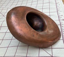 Fred Harvey Tom Mix Era Vintage Hammered Copper Cowboy Hat Ashtray Dresser Tray - Additional view 14