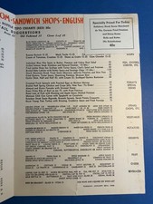 1936 Fred Harvey Cleveland Union Terminal Restaurant Menu Jan 28 Specials - Additional view 2