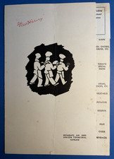 1936 Fred Harvey Cleveland Union Terminal Restaurant Menu Jan 28 Specials