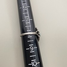 Vintage Sterling Silver Turquoise sz 8 Fred Harvey Era Navajo Souvenir Ring - Additional view 12