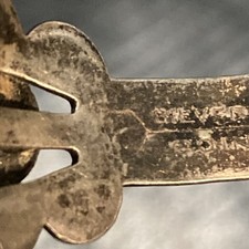 Vintage 1930’s Fred Harvey Era Green Turquoise Coin Silver T-Bird Cuff  Bracelet - Additional view 7