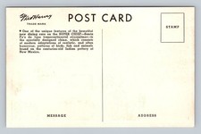 Vintage Fred Harvey Santa Fe Super Chief Dining Car Streamliner Postcard - Additional view 1