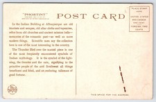 [G5] Postcard Unused Fred Harvey, Mantel Piece Albuqueque New Mexico - Additional view 1