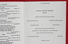 1940 California Limited Santa Fe Railroad Menu Fred Harvey Railway Train Dining - Additional view 6