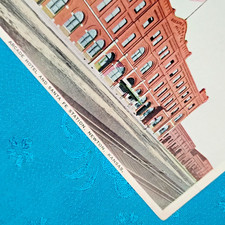 POSTCARD Arcade Hotel And Santa Fe Station Newton Kansas Published Fred Harvey - Additional view 5