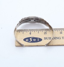 Sterling Silver Turquoise Fred Harvey ERA cuff bracelet 24.4g - Additional view 3