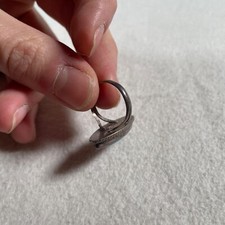 Navajo Ring Turquoise Fred Harvey Era Sterling Oval Handmade Historical Measured - Additional view 15