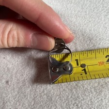 Navajo Ring Turquoise Fred Harvey Era Sterling Oval Handmade Historical Measured - Additional view 17