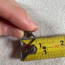 Navajo Ring Turquoise Fred Harvey Era Sterling Oval Handmade Historical Measured - Additional view 18