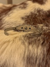 Vintage Navajo  Turquoise Native American Cuff Bracelet Fred Harvey Era - Additional view 4