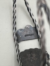 Navajo Fred Harvey Era Sterling Cuff Bracelet Turquoise stone Stamped Sterling - Additional view 7