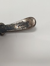 Antique Fred Harvey Era Blackened Tarnish Native Sterling Silver Cuff Bracelet - Additional view 6