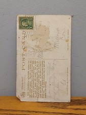 Jicarilla Apache Chief Native American Linen Postcard ~ Fred Harvey ~ Nice - Additional view 4