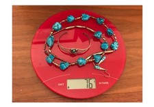 🔥Native American 1950’s Fred Harvey 925 Silver Kingman Turquoise Eagle Lot - Additional view 19