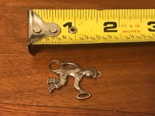 🔥Fred Harvey Native American Sterling Silver Tribal earrings pendant Turquoise - Additional view 13